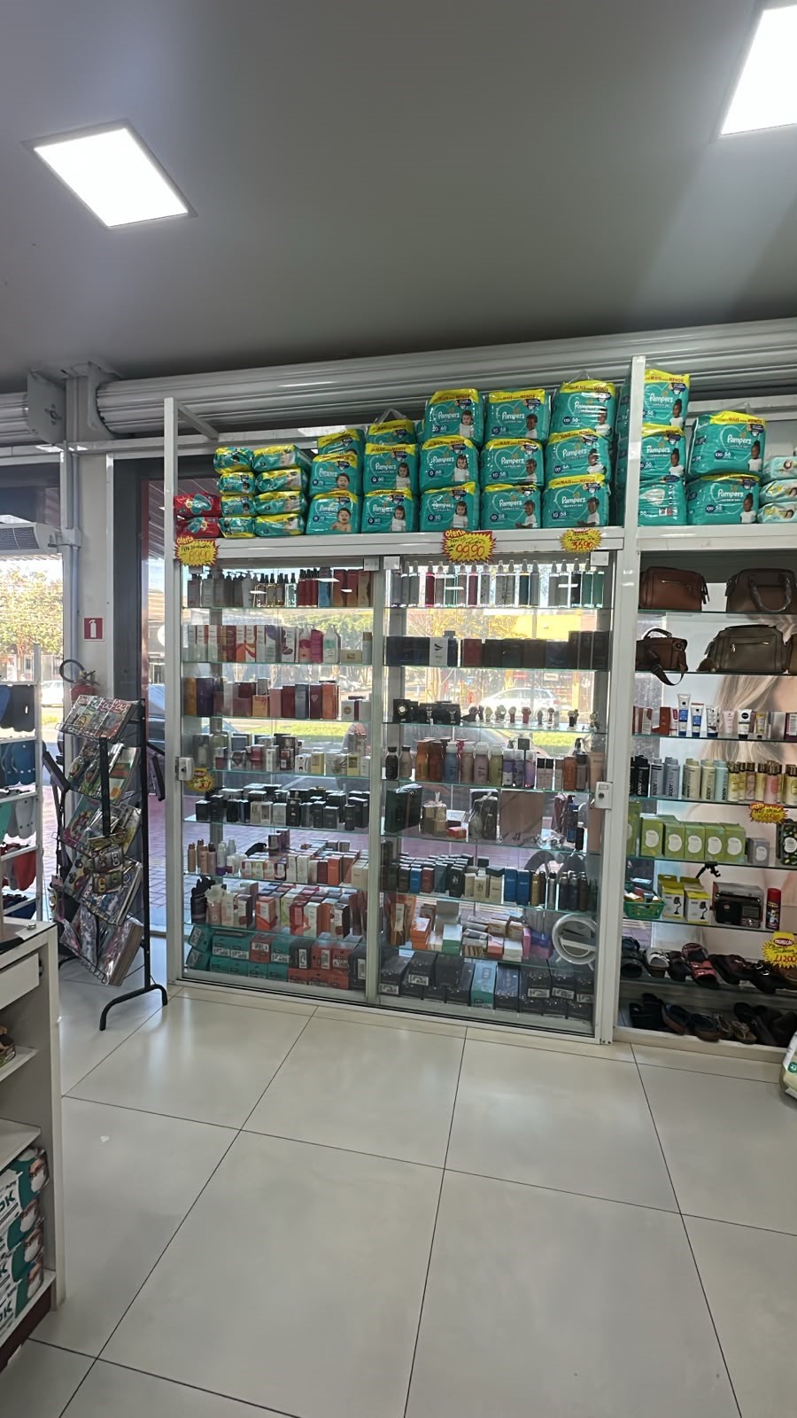 Seção de perfumaria fina